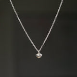 Silver Tiny Fragment Diamond Necklace