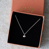 Silver Tiny Fragment Diamond Necklace