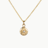 Gold Small Lucia Diamond Necklace