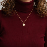 Gold Large Lucia Diamond Necklace