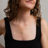 Gold Large Lucia Diamond Necklace