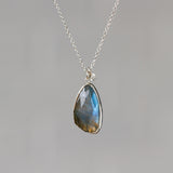 Labradorite Silver Theia Necklace #20