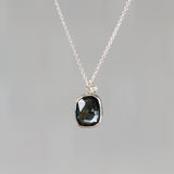 London Blue Topaz Silver Theia Necklace #12