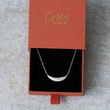 Silver and Diamond Icarus Necklace