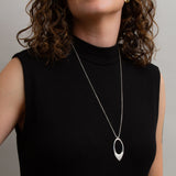 Silver Large Helios Necklace