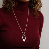 Silver Large Helios Necklace