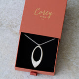 Silver Large Helios Necklace