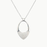 Silver Medium Helios Necklace