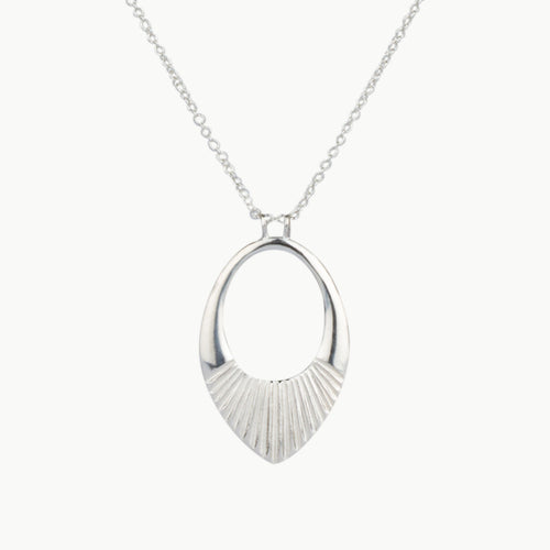 Silver Medium Helios Necklace