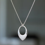 Silver Medium Helios Necklace