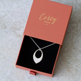 Silver Medium Helios Necklace