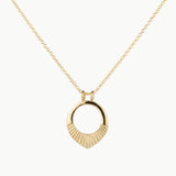 Gold Small Helios Necklace