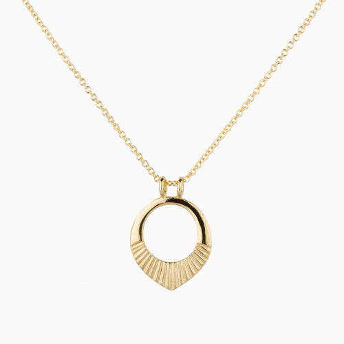 Gold Small Helios Necklace