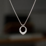 Silver Small Helios Necklace