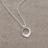 Silver Small Helios Necklace