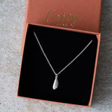 Pebble Necklace in Sterling Silver