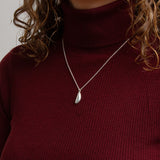 Medium Pebble Necklace in Sterling Silver