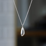 Medium Pebble Necklace in Sterling Silver