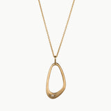 Wake Necklace in Gold
