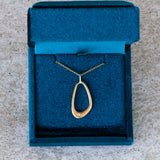 Wake Necklace in Gold