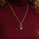 Wake Necklace in Sterling Silver
