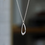 Wake Necklace in Sterling Silver