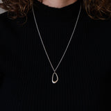 Wake Necklace in Sterling Silver