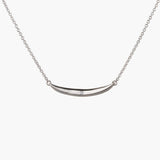 Current Necklace in Sterling Silver