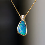 Australian Opal Iris Necklace #1