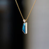 Australian Opal Iris Necklace #2