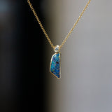 Australian Opal Iris Necklace #2
