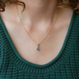 Australian Opal Iris Necklace #2