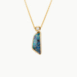 Australian Opal Iris Necklace #2