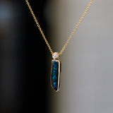 Australian Opal Iris Necklace #3