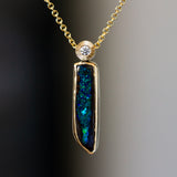 Australian Opal Iris Necklace #3