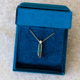 Australian Opal Iris Necklace #3