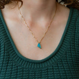 Australian Opal Iris Necklace #4