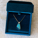 Australian Opal Iris Necklace #4