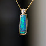 Australian Opal Iris Necklace #5