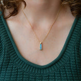 Australian Opal Iris Necklace #5