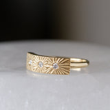 Nova Gold and Diamond Ring