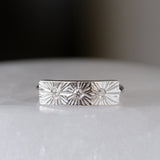 Nova Silver and Diamond Ring