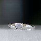 Astra Silver Signet Ring