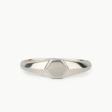 Astra Silver Signet Ring