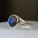 Labradorite Silver Cleo Ring in Sterling Silver #12