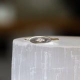 Skinny Oval Signet C