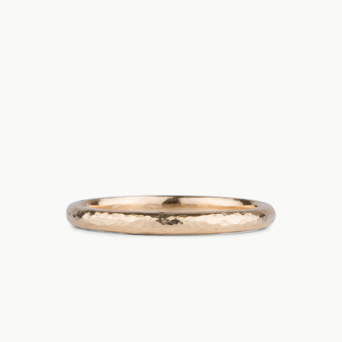 Blue Ridge Half Round Hammered Band