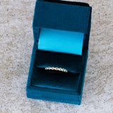 Yogo Montana Sapphire Gold Droplet Band