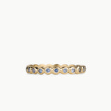 Yogo Montana Sapphire Gold Droplet Band