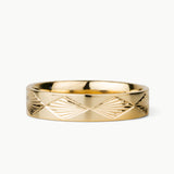 .45ct Round Aurora Engagement Ring - Old European Cut Diamond in Yellow Gold